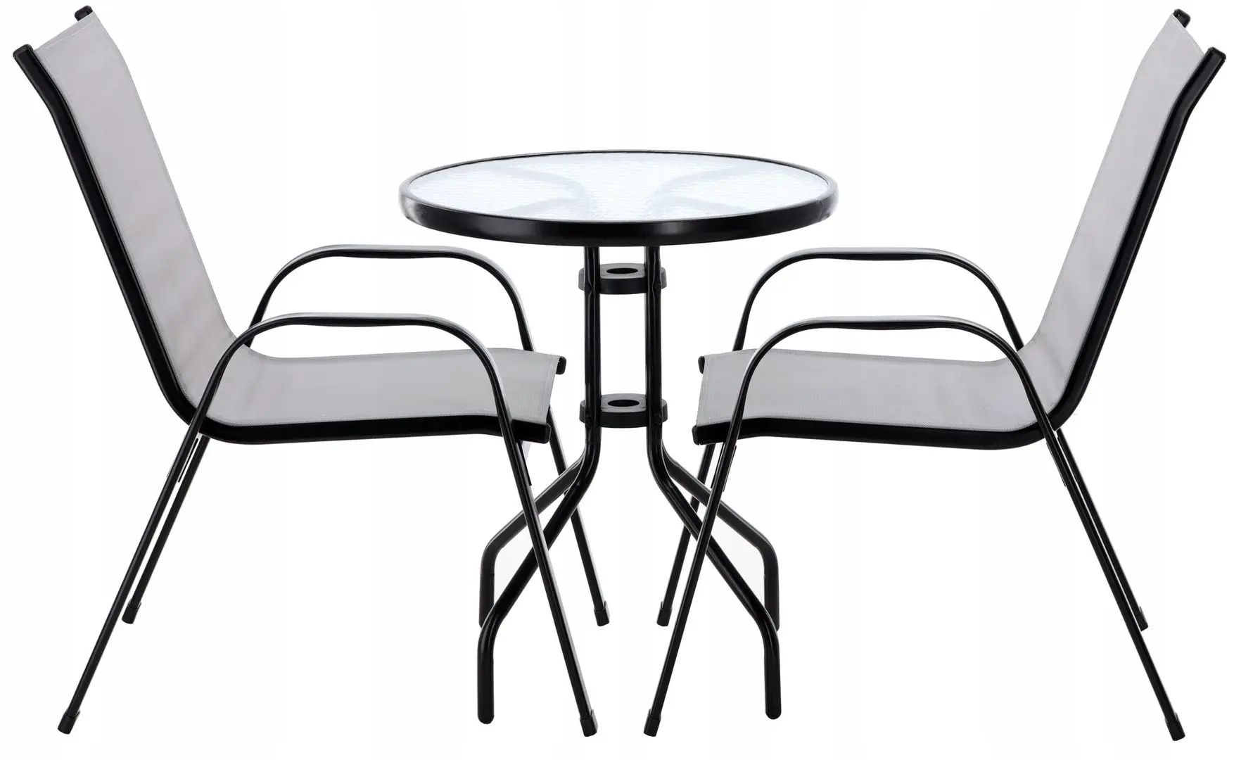 Комплект садовой мебели GardenLine SAD5901 (Grey/Black)