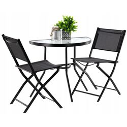 Set mobilier de gradina GardenLine SAD7132 (Black) Thumb