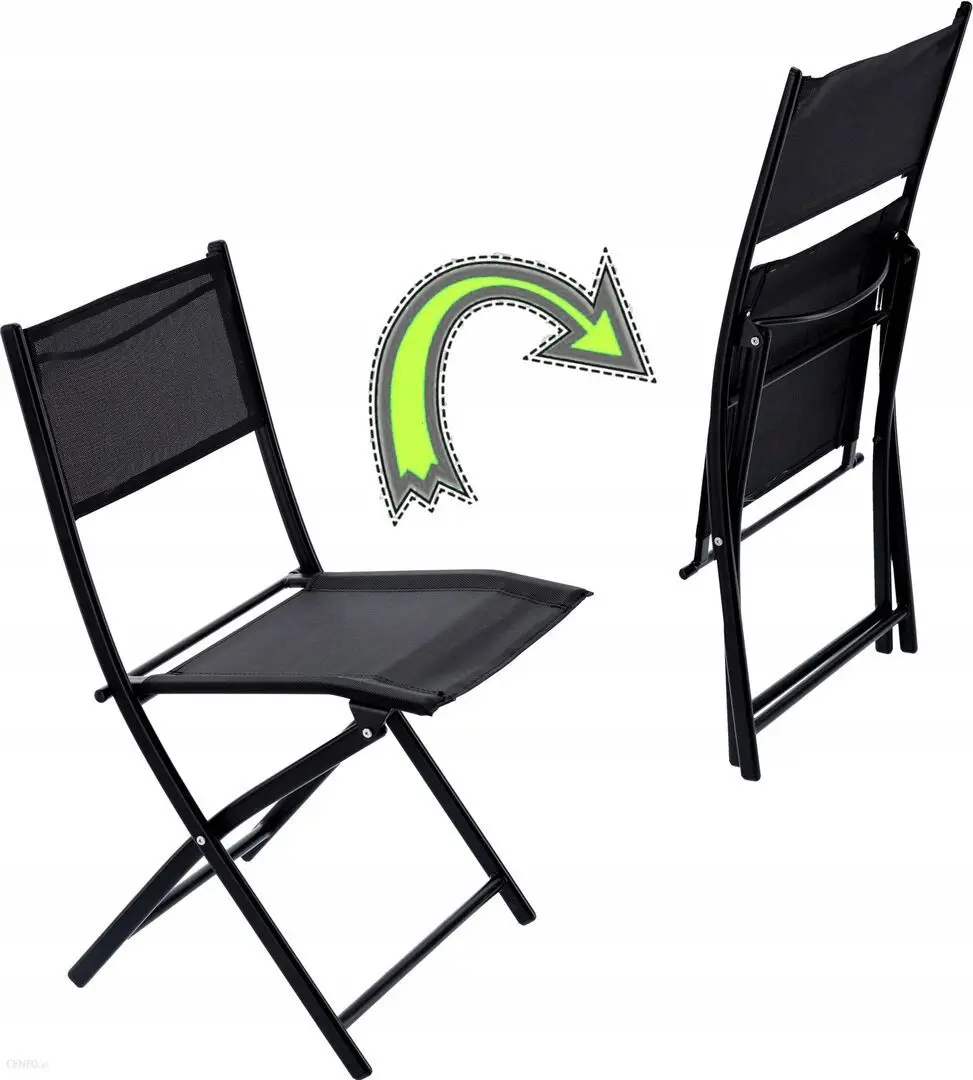 Set mobilier de gradina GardenLine SAD7132 (Black)
