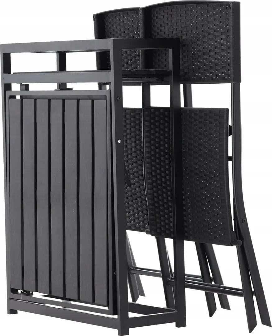 Комплект садовой мебели GardenLine SAD8038 (Black) - 4