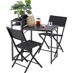 Комплект садовой мебели GardenLine SAD8038 (Black) Thumb