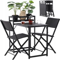 Комплект садовой мебели GardenLine SAD8038 (Black) Thumb