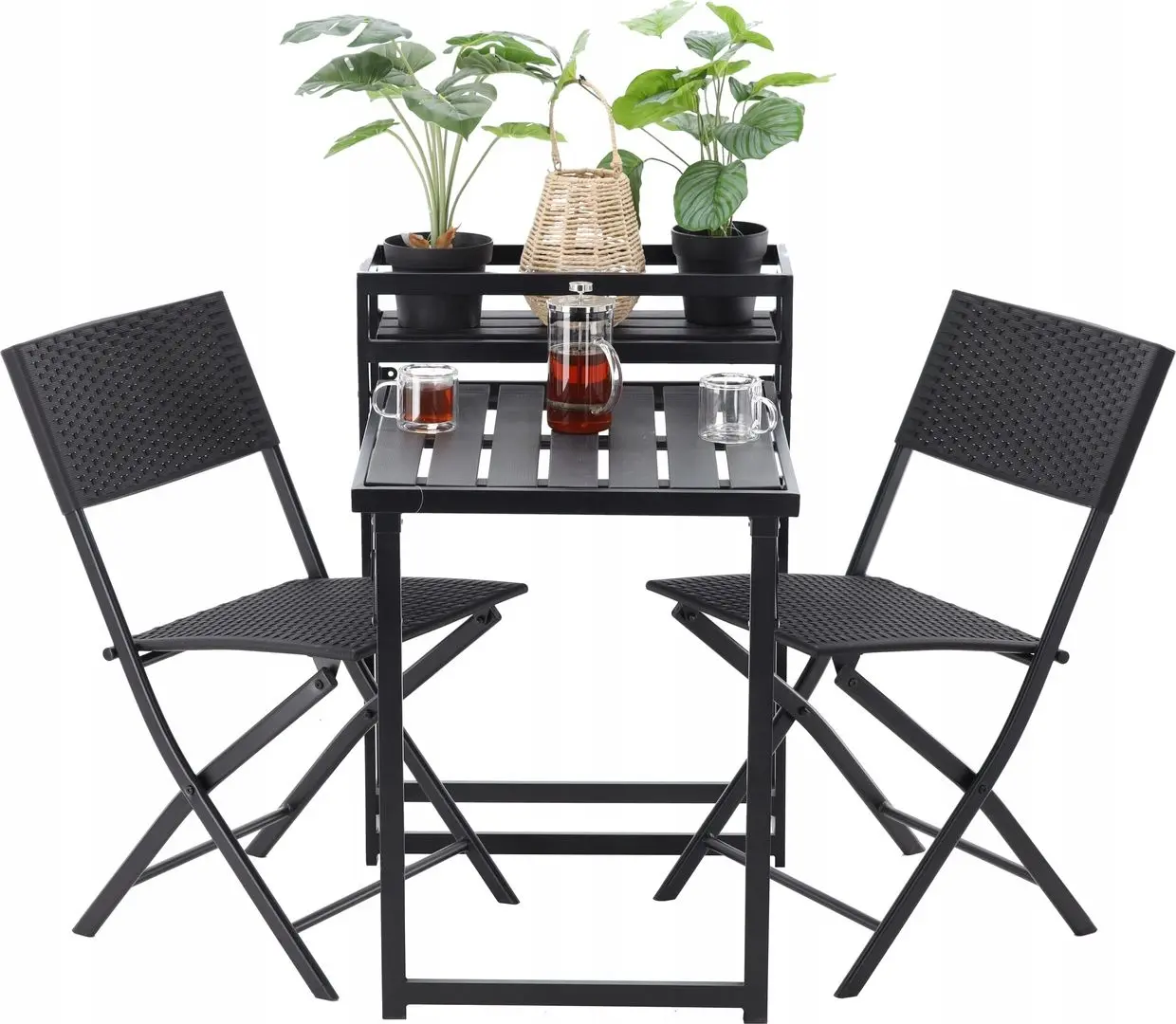 Комплект садовой мебели GardenLine SAD8038 (Black) - 9