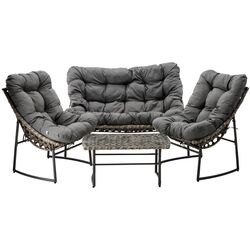 Комплект садовой мебели GardenLine SAD8045 (Grey) Thumb