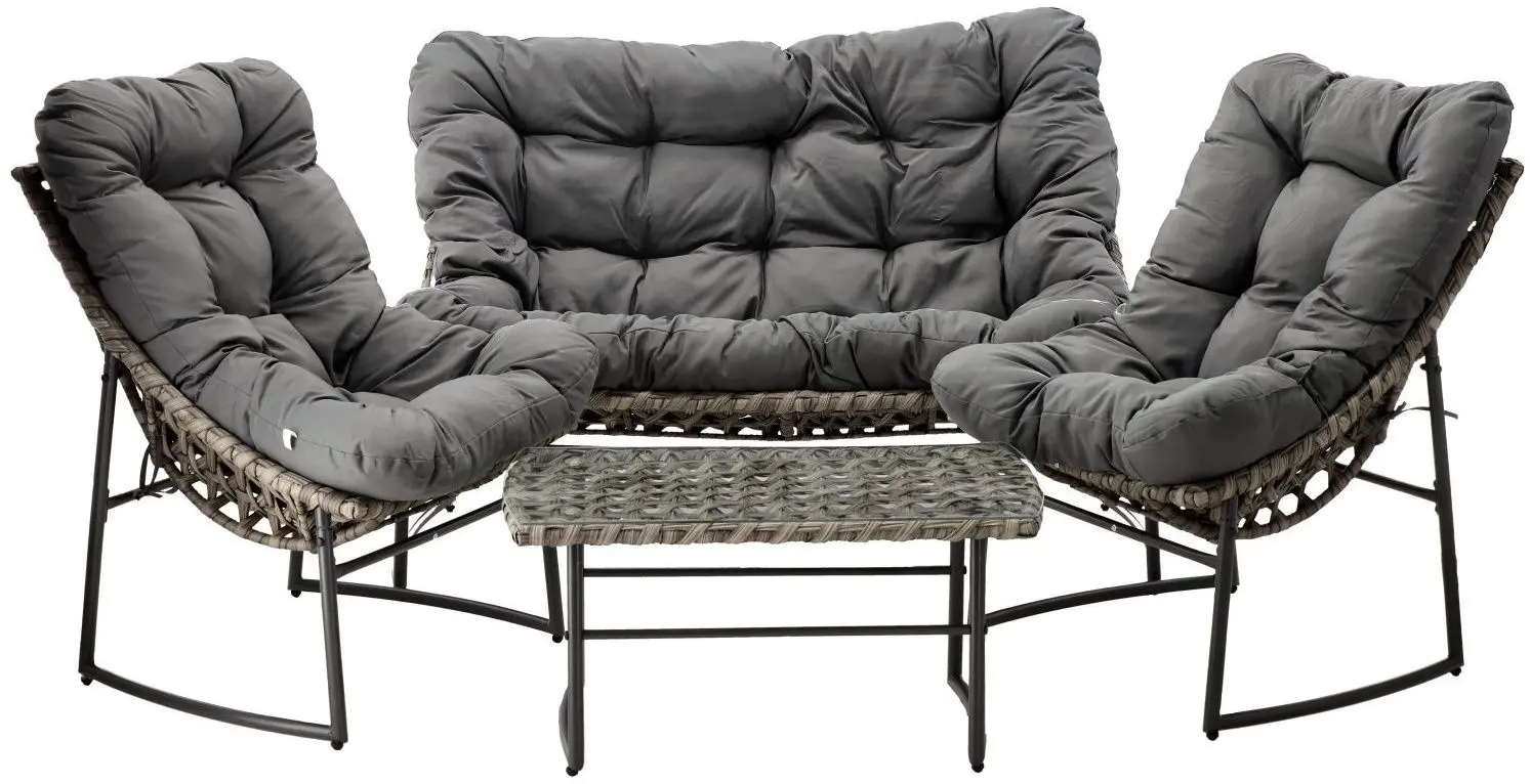 Комплект садовой мебели GardenLine SAD8045 (Grey) - 4