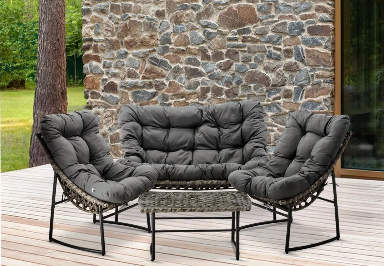 Комплект садовой мебели GardenLine SAD8045 (Grey)