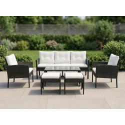 Set mobilier de gradina GardenLine SAD9583 (Black)