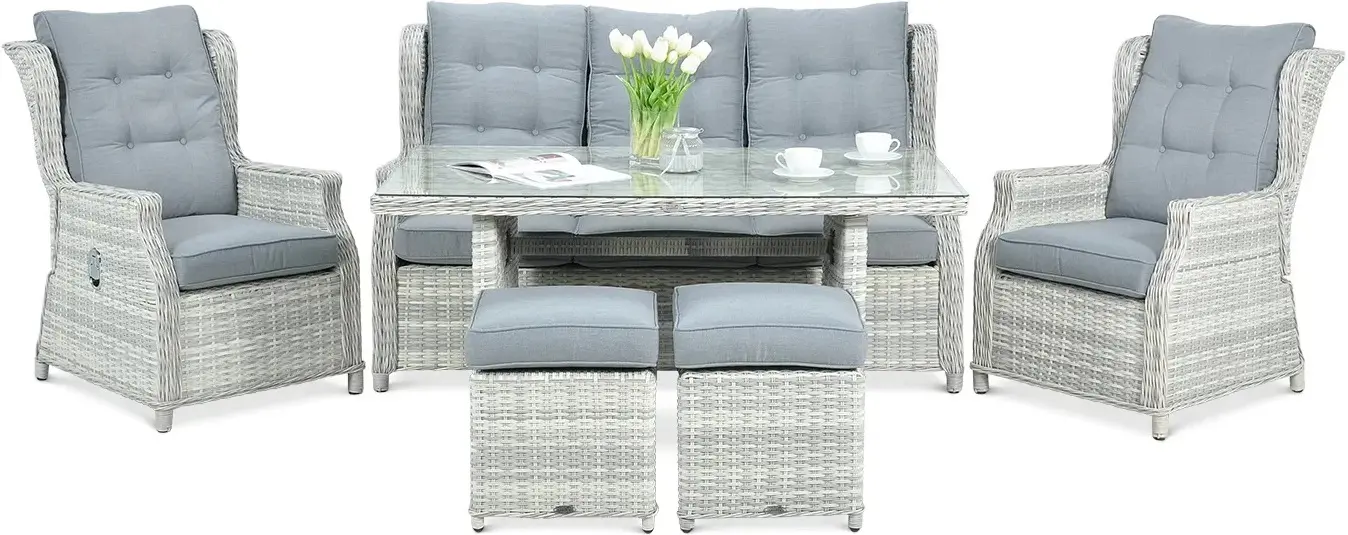 Set mobilier de gradina GardenLine SUR0404 (Grey)