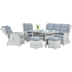 Set mobilier de gradina GardenLine SUR0404 (Grey) Thumb