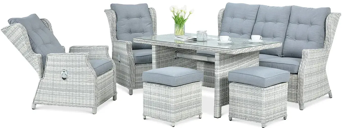 Set mobilier de gradina GardenLine SUR0404 (Grey)