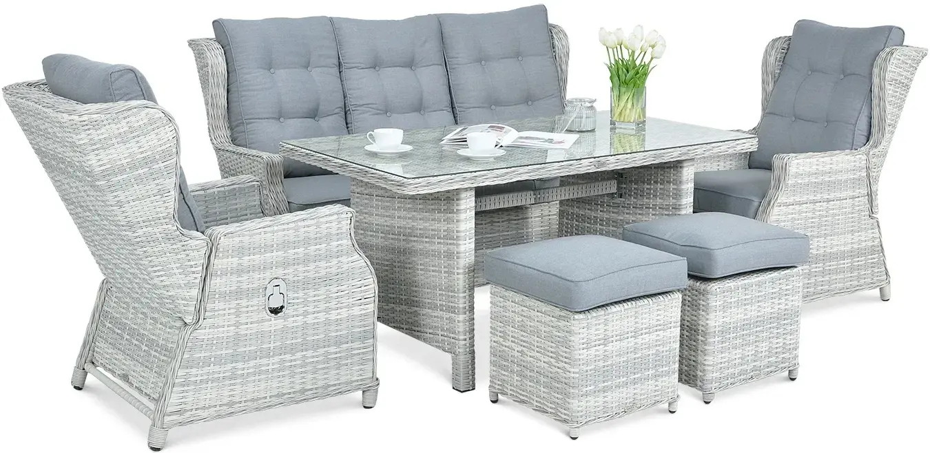 Set mobilier de gradina GardenLine SUR0404 (Grey)