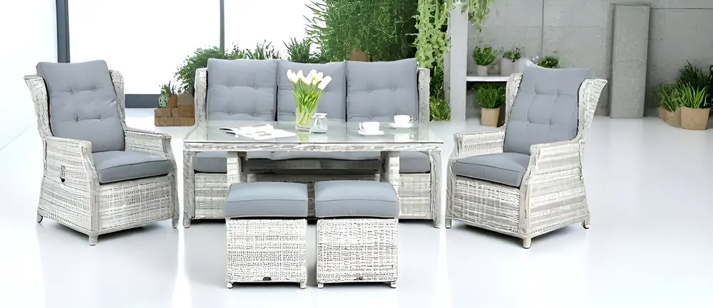 Set mobilier de gradina GardenLine SUR0404 (Grey)