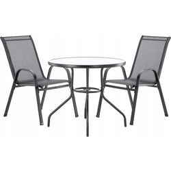 Set mobilier de gradina GardenLine TIH3377 (Black) Thumb