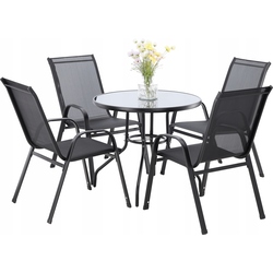 Set mobilier de gradina GardenLine TIH3377 (Black) Thumb