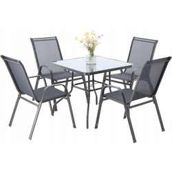 Set mobilier de gradina GardenLine TIH3384 (Grey) Thumb