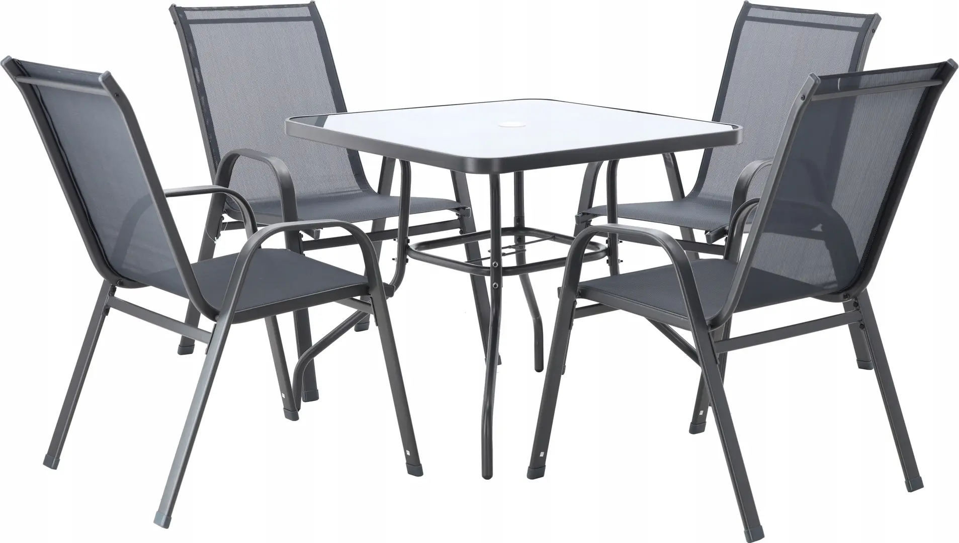 Set mobilier de gradina GardenLine TIH3384 (Grey) - 4