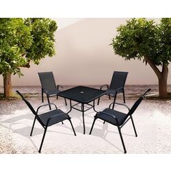 Set mobilier de gradina GardenLine TIH3521 (Black)