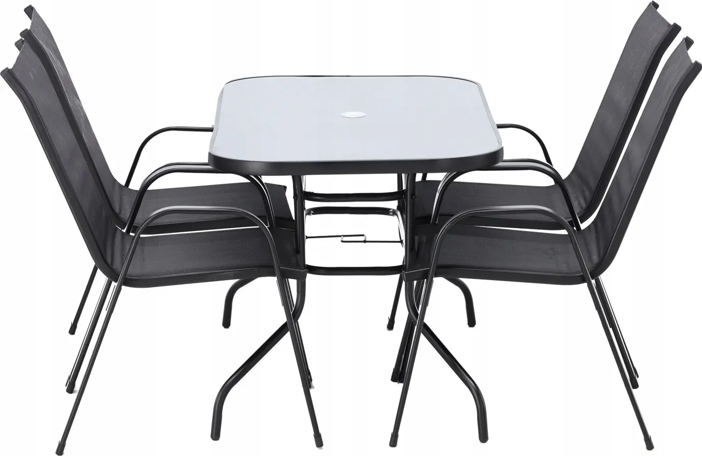 Set mobilier de gradina GardenLine TIH6629 (Black)