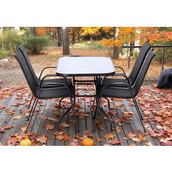 Set mobilier de gradina GardenLine TIH6629 (Black)