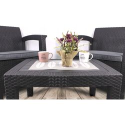 Set mobilier de grădină GardenLine ZUM0852 (Anthracite) Thumb