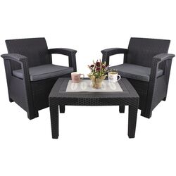 Комплект садовой мебели GardenLine ZUM0852 (Anthracite)