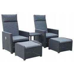 Set mobilier de gradina GardenLine ZUM6430 (Anthracite) Thumb