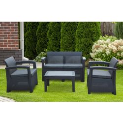 Комплект садовой мебели GardenLine ZUM6454 (Anthracite)