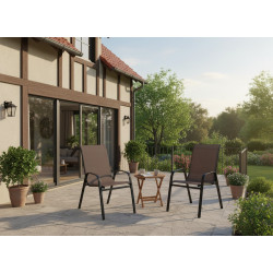 Set scaune de gradina GardenLine TIH1649 (Brown) Thumb
