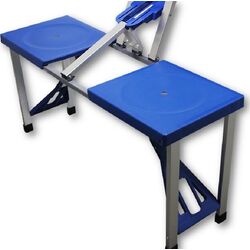 Набор складной столик GardenLine 4OS 2712 (Blue) Thumb