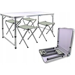 Set masa plianta GardenLine OXE8211 (White/Inox) Thumb