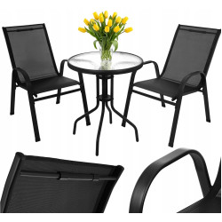 Комплект садовой мебели Gardlov 27568 (Black) Thumb