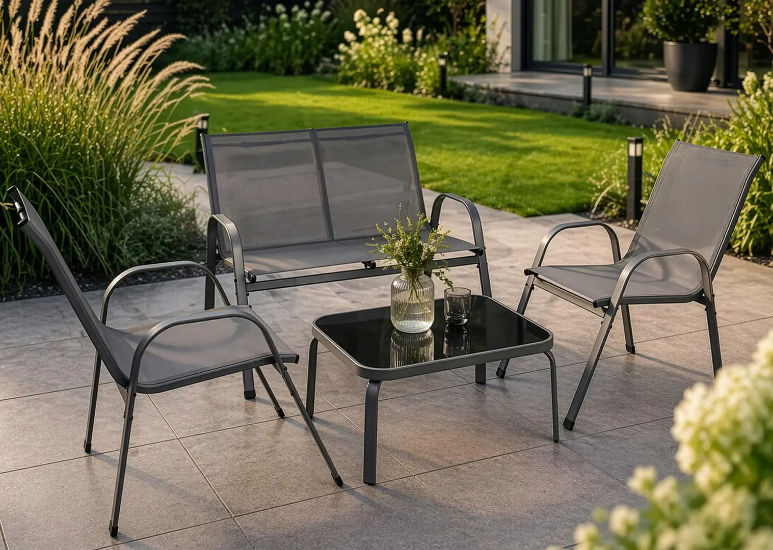Комплект садовой мебели Gardlov 27600 (Gray)