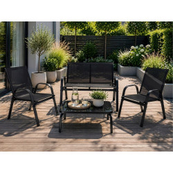 Комплект садовой мебели Gardlov 27601 (Black)