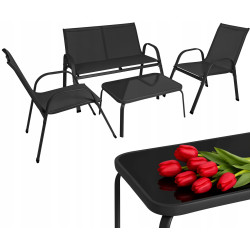 Комплект садовой мебели Gardlov 27601 (Black) Thumb