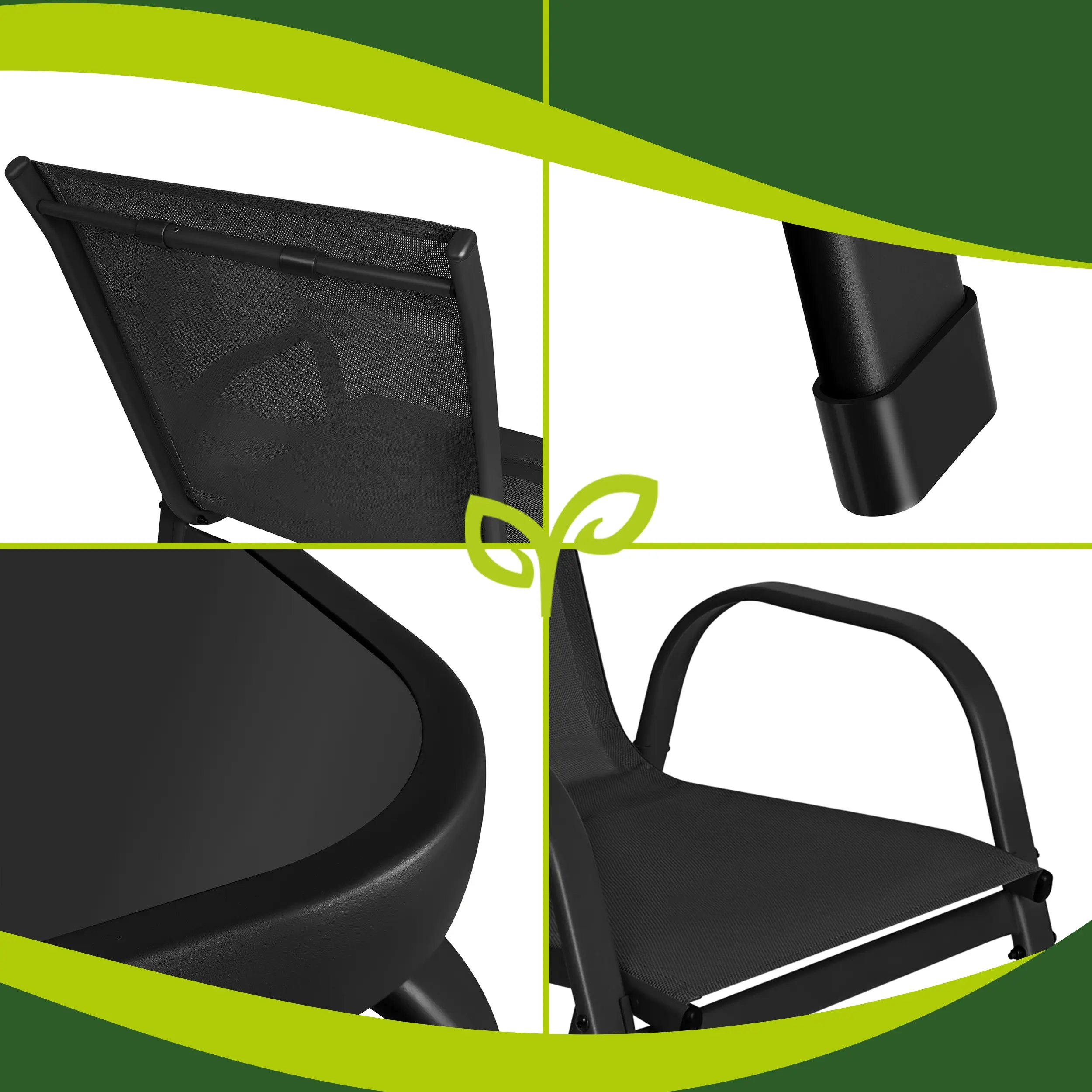 Комплект садовой мебели Gardlov 27601 (Black) - 6