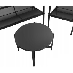 Комплект садовой мебели Gardlov 27622 (Black/Wood) Thumb