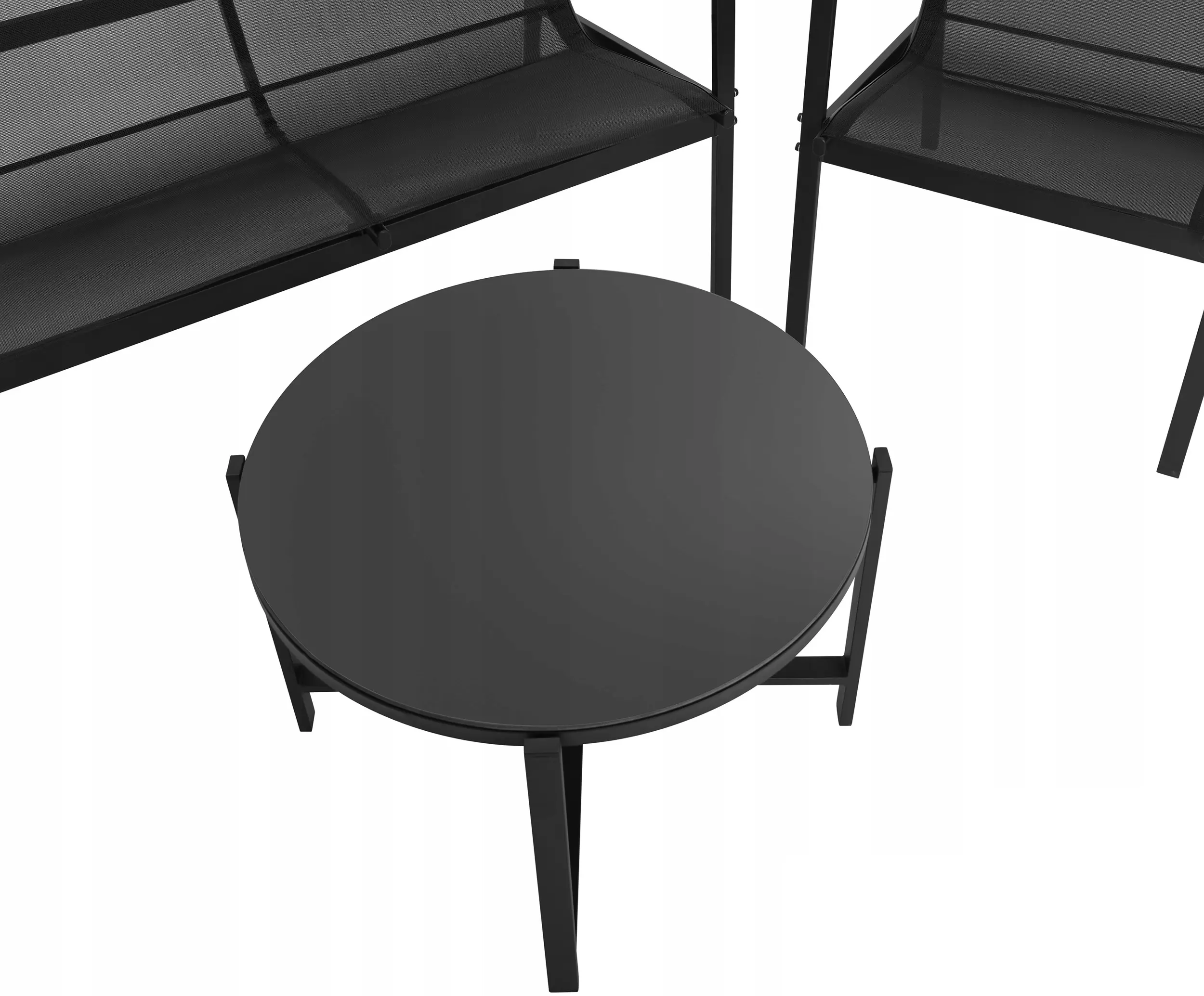 Комплект садовой мебели Gardlov 27622 (Black/Wood) - 6