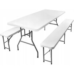 Set mobilier de gradina Gardlov 3257 (White) Thumb