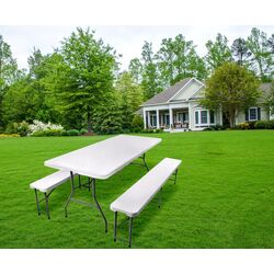 Set mobilier de gradina Gardlov 3257 (White) Thumb