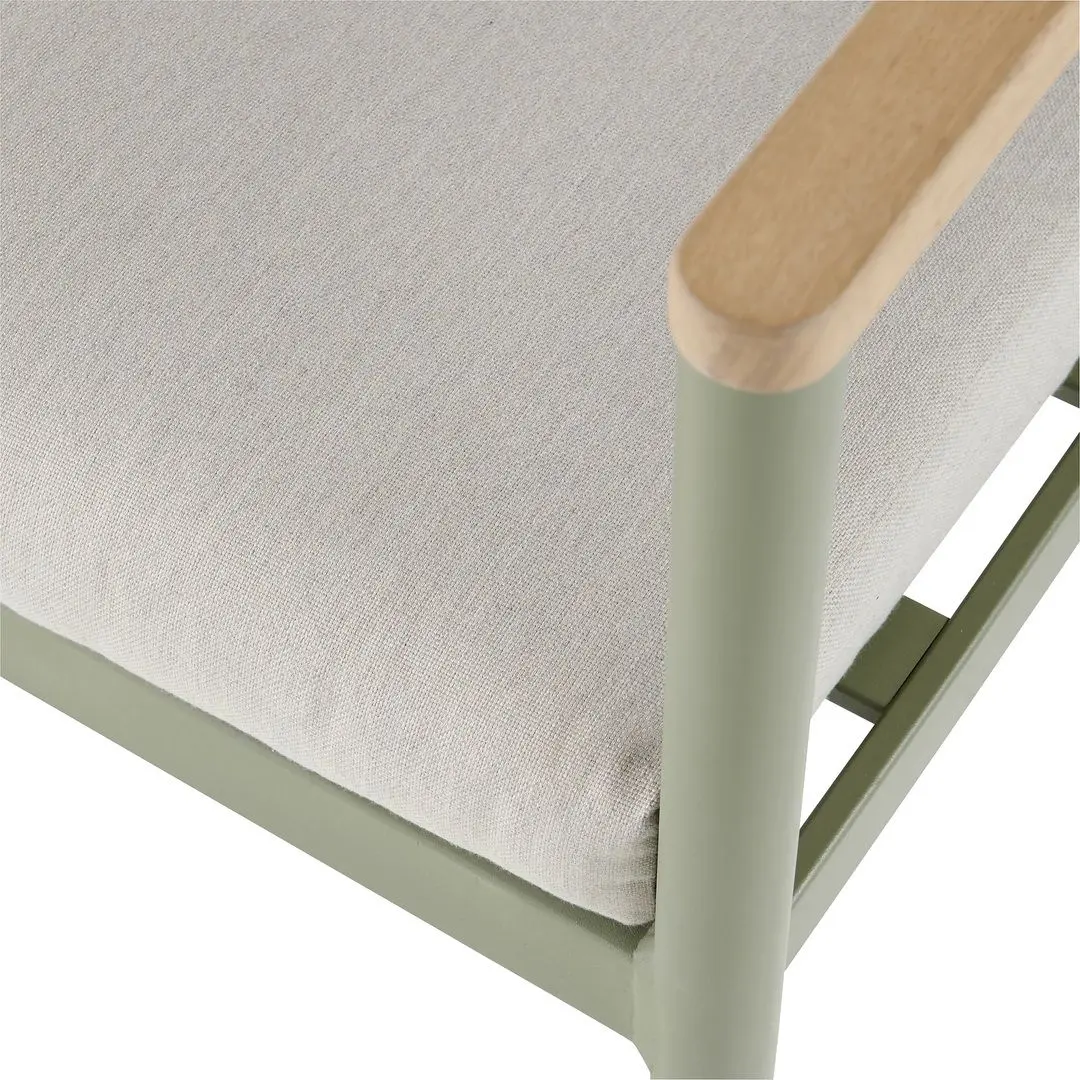 Комплект садовой мебели GoodHome Akoa (Green/Brown/Gray)