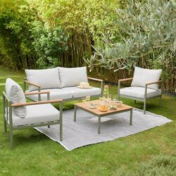 Комплект садовой мебели GoodHome Akoa (Green/Brown/Gray) Thumb