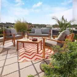 Set mobilier de gradina GoodHome Denia (Brown/Gray) Thumb