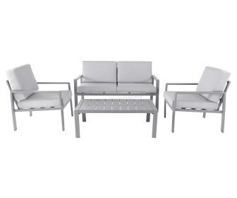 Set mobilier de gradina GoodHome Moorea (Grey)