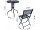 Set mobilier de gradina Gotel Garden line O15A (Grey/Black)