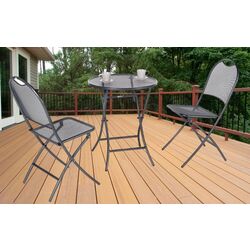 Set mobilier de gradina Green Bay Balkon (Black) Thumb