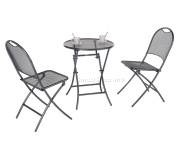 Set mobilier de gradina Green Bay Balkon (Black)