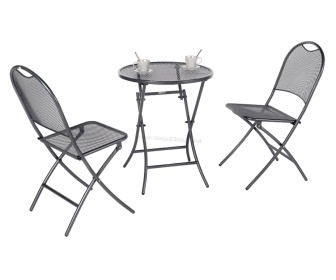 Set mobilier de gradina Green Bay Balkon (Black)