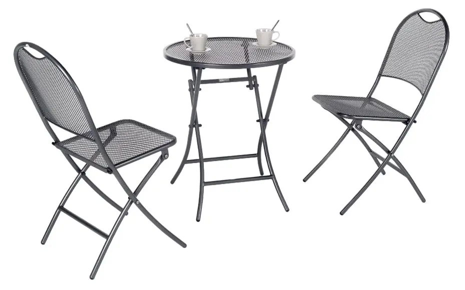 Set mobilier de gradina Green Bay Balkon (Black)