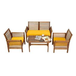 Set mobilier de gradina Green Bay Calipso 074633 (Brown/Yellow) Thumb