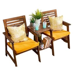 Set mobilier de gradina Green Bay Duo (Brown) Thumb